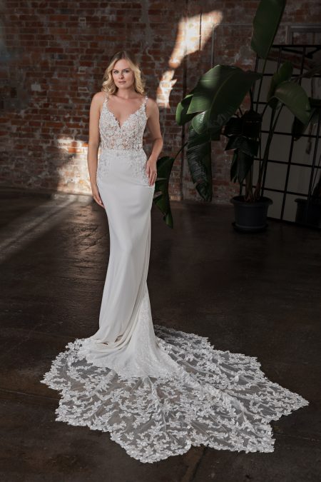 Duett Couture 2025 ivory Hochzeitskleid DT165 1 Duett Bridal